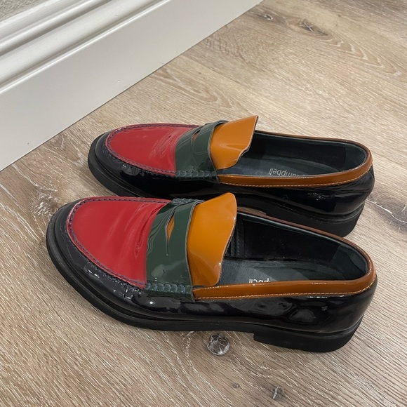 Jeffrey Campbell Lenna Penny Loafers Colorful - Picture 9 of 10